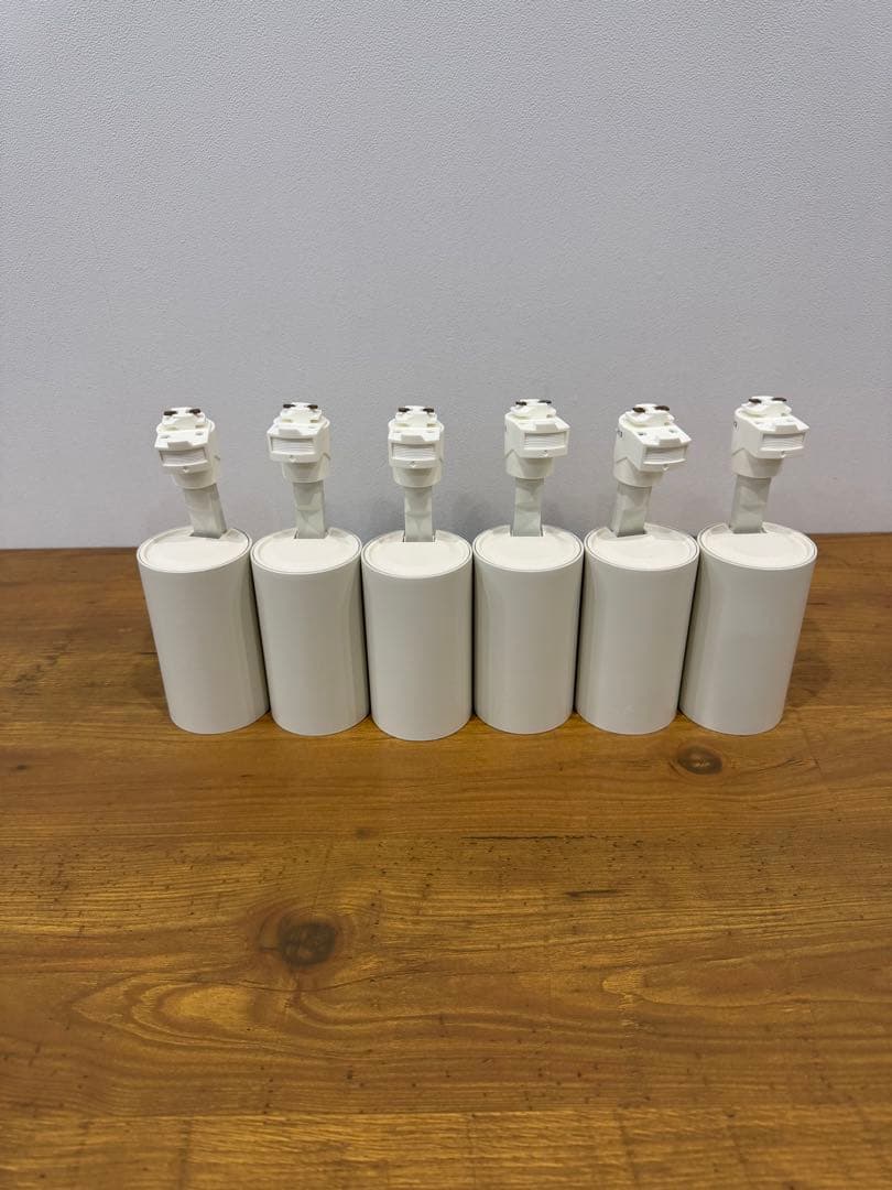 ダクトレール用LEDスポットライト G213 ホワイト 6個セット_A