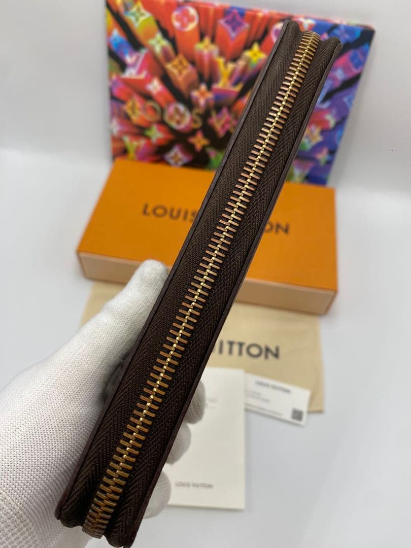 極美品‼️新型 ルイヴィトン 長財布 モノグラム茶色 ジッピーウォレット 男女兼用