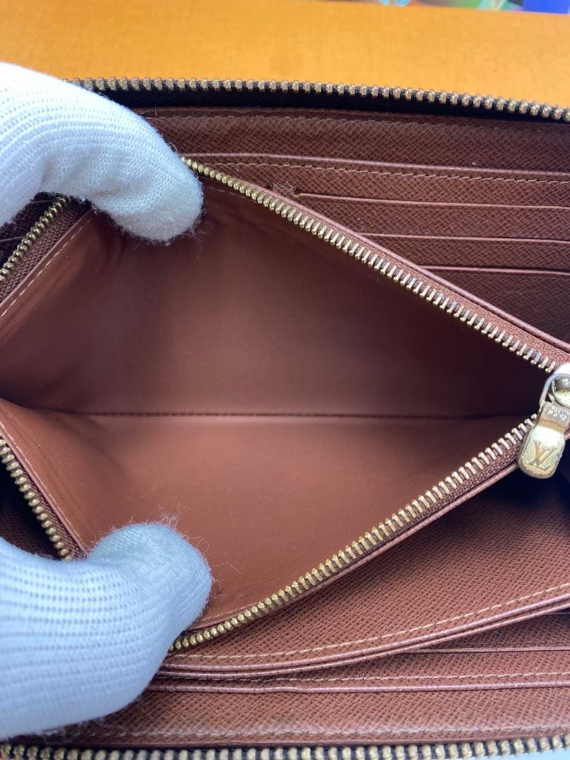 極美品‼️新型 ルイヴィトン 長財布 モノグラム茶色 ジッピーウォレット 男女兼用