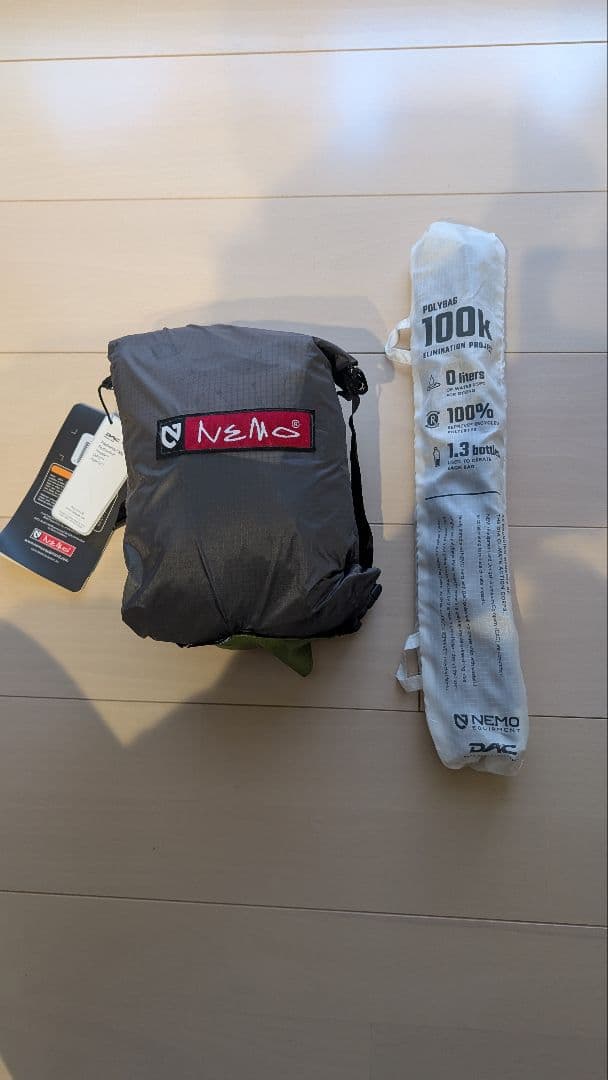 [新品未使用]NEMO TANI 1P　テント