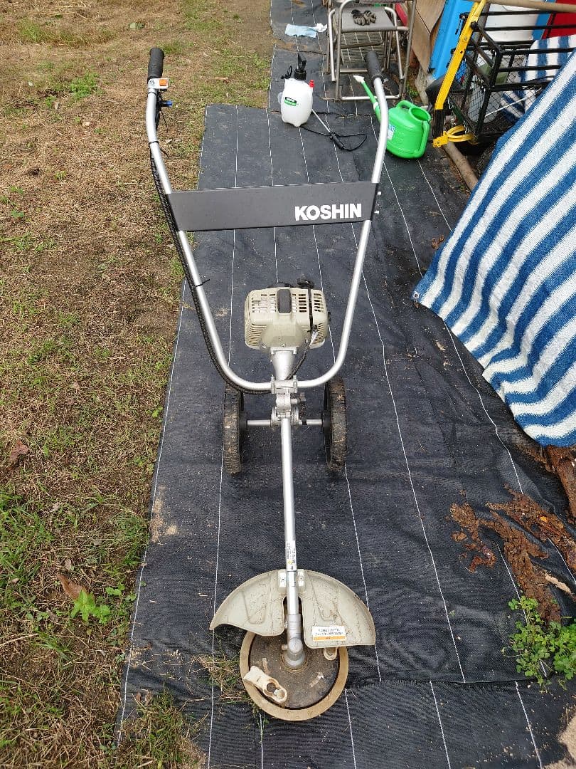 工進　手押し式エンジン草刈機