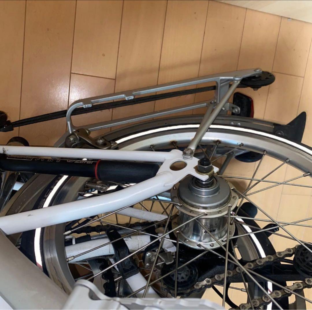 BROMPTON S6R ホワイト　プロンプトンの折りたたみ自転車