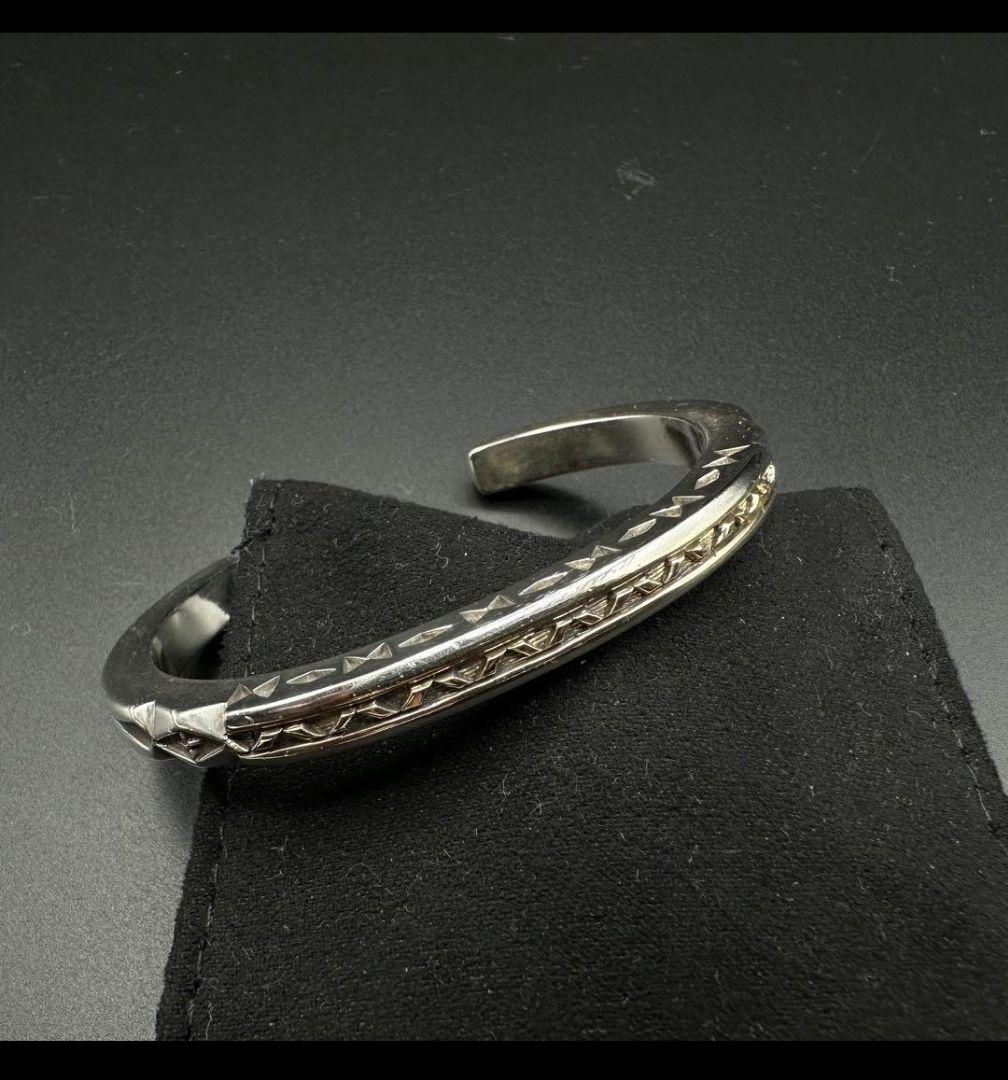 Navajoジェニファーカーティス K14 ヘビーゲージ 3面バングル