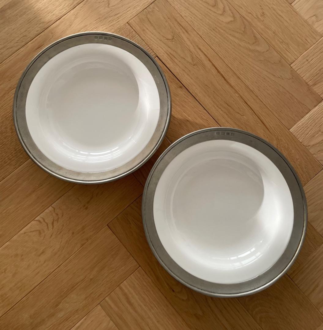 cosi tabellini スープ　パスタ　プレート 2枚セット　B
