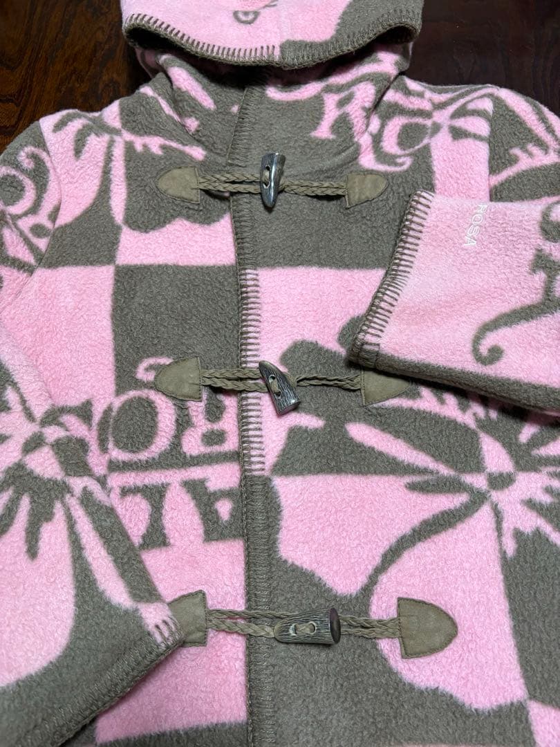 ALBA ROSA フラワーパターン ロングコート