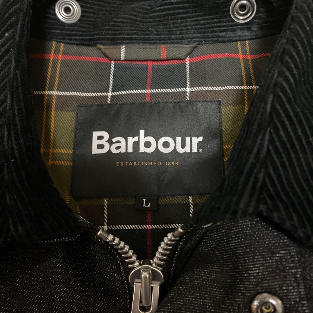 【最終値下げ】Barbour 別注デニムジャケット　Lサイズ　完売モデル