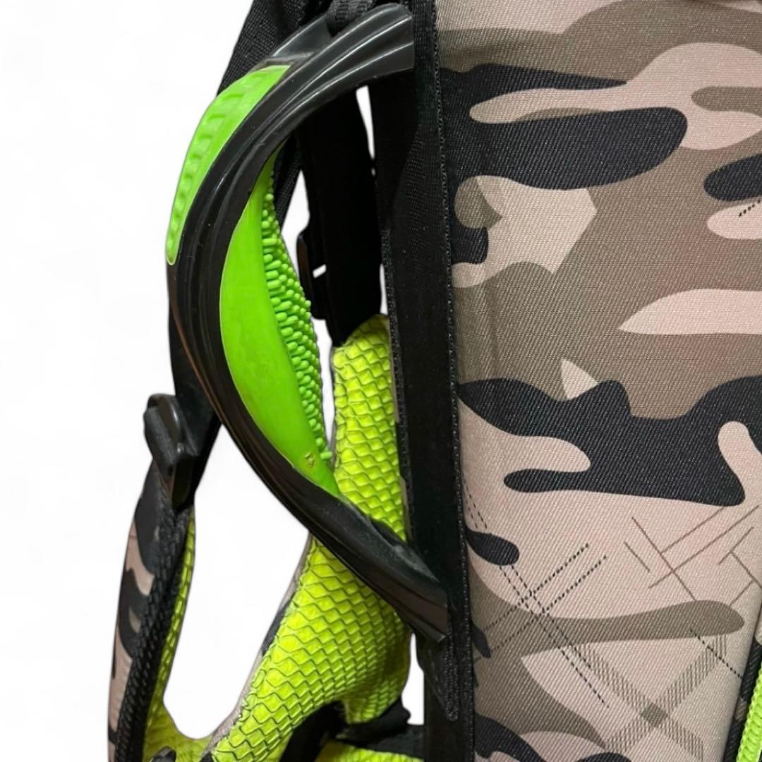 リヴィエラ キャディバッグ ゴルフバッグ 6分割 緑色 軽量