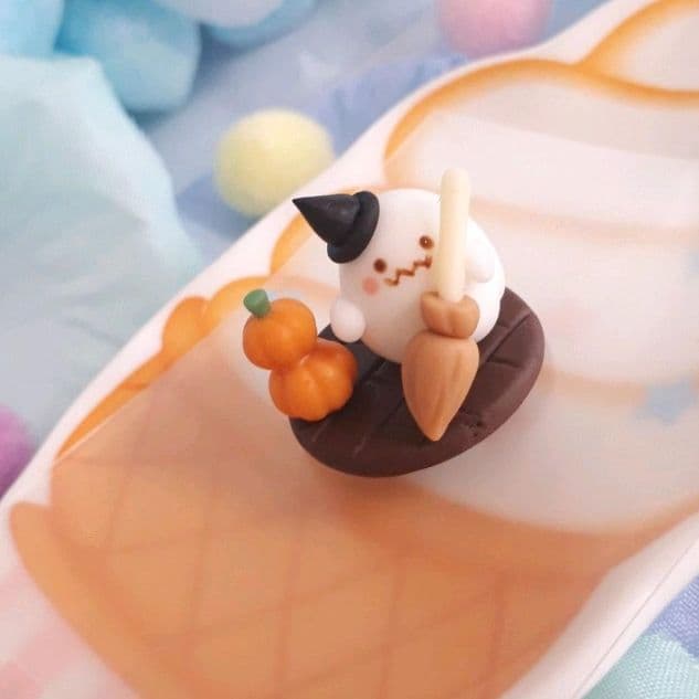 ハロウィン★ホウキお化け