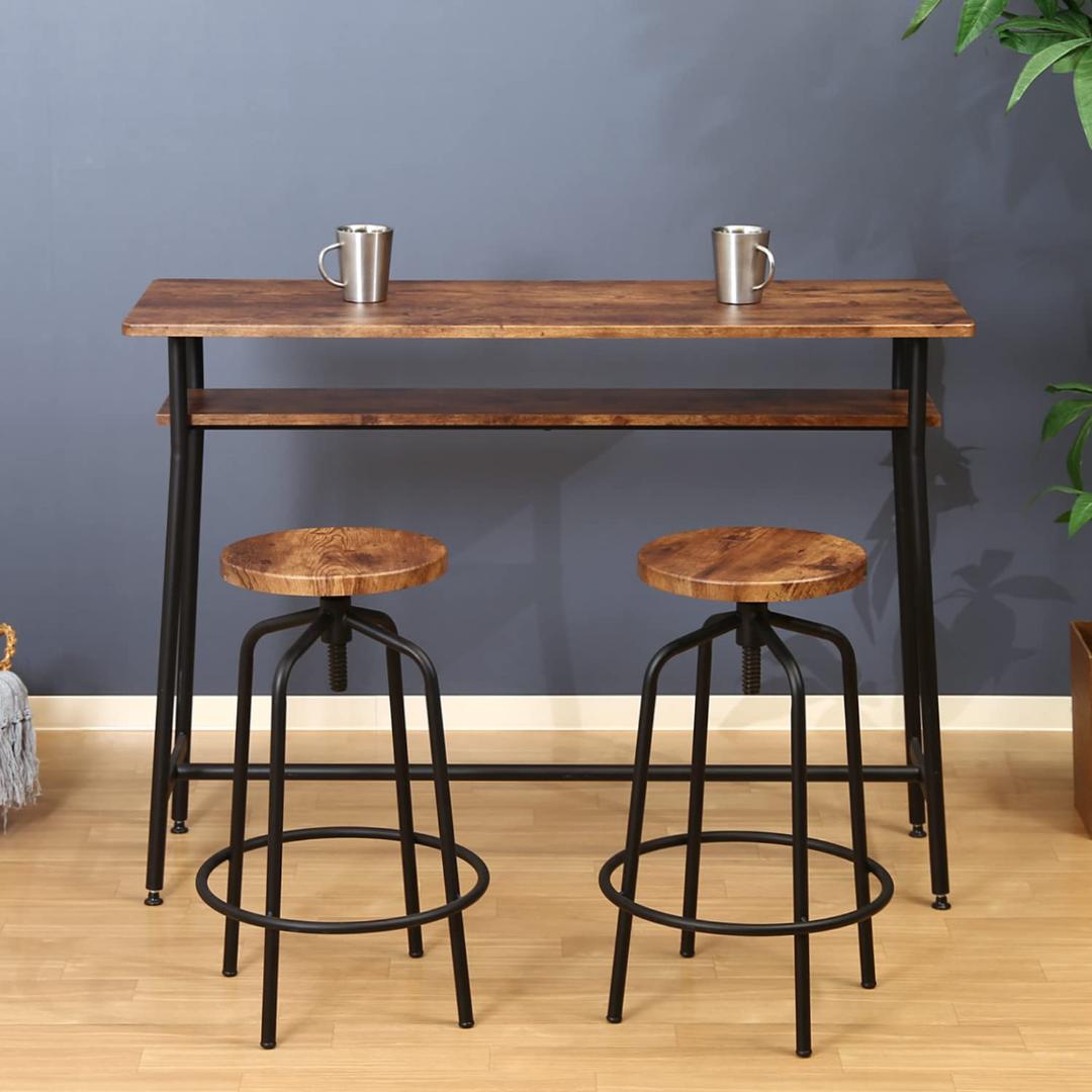 コンパクトカフェスタイルテーブル　センター　ビンテージ