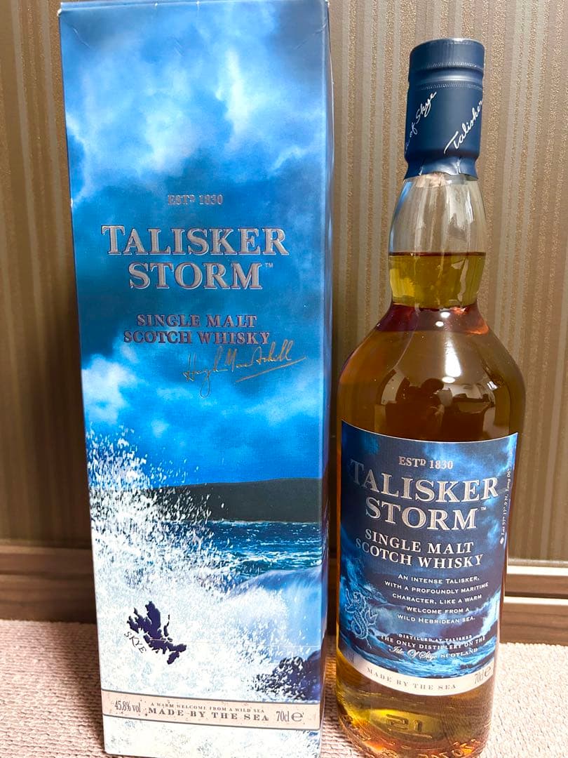 レア物 旧ラベル TALISKER STORM ウイスキー 700ml
