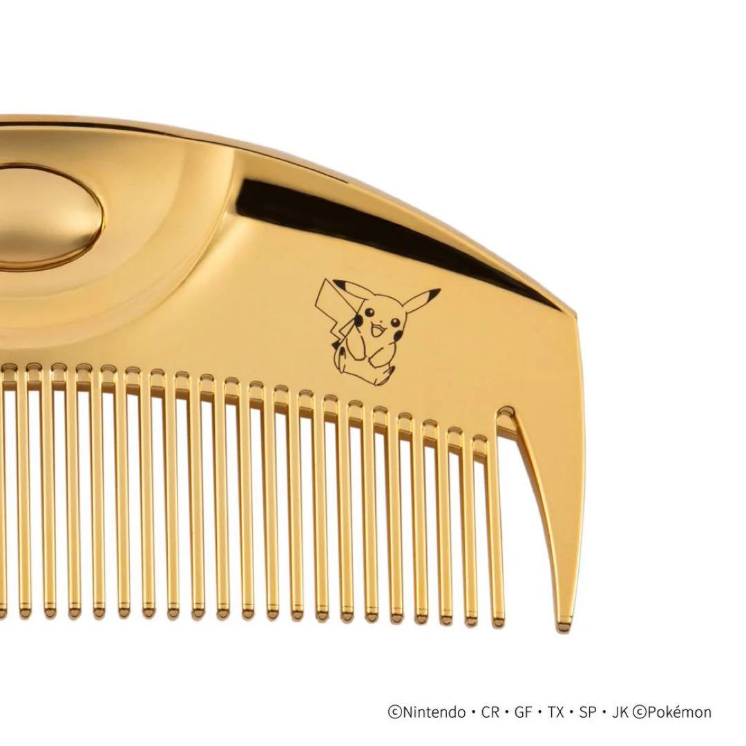 【新品】ラブクロム ポケモン ピカチュウ K24GPツキ ゴールド コーム