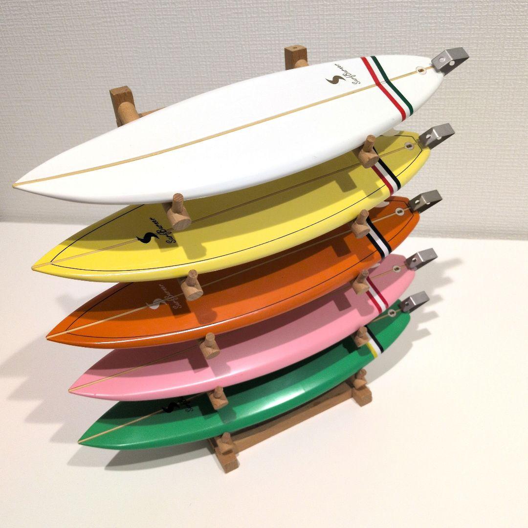 ミニチュア サーフボード スタンドセット お香立 インテリア インセンスバーナー