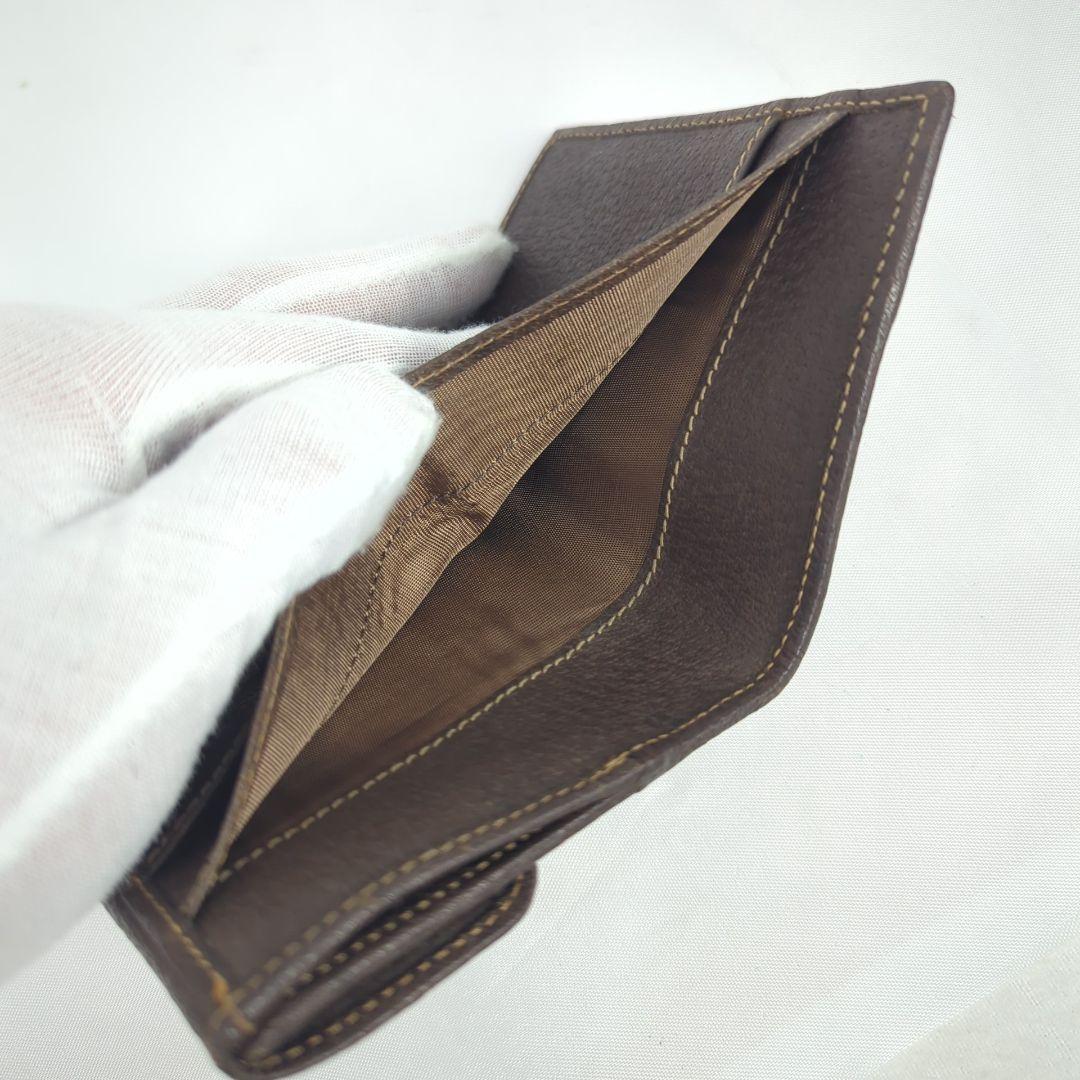 【良品】GUCCI グッチ GG柄 シェリーライン 二つ折り 財布 ヴィンテージ