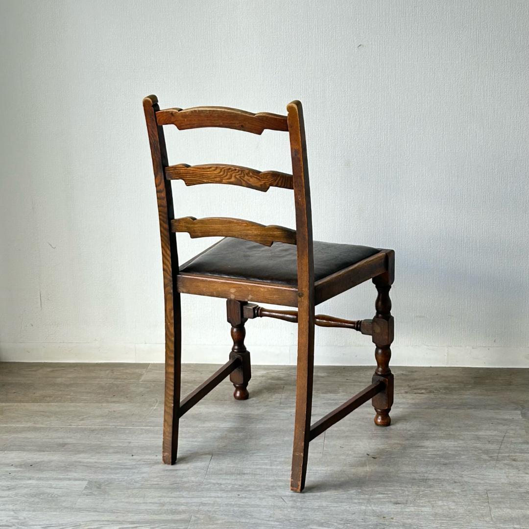 イギリス アンティーク 家具 ダイニング チェア 椅子 英国 361A2