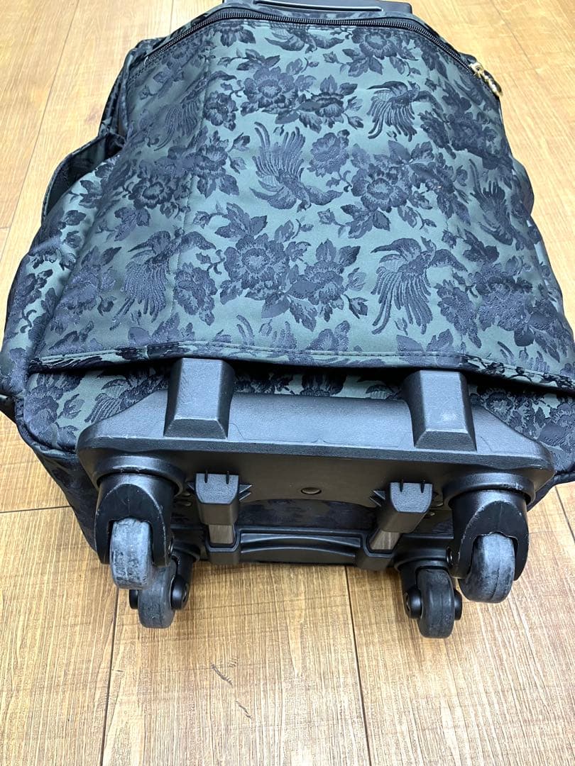 FEILER シュニール織 花柄キャリーケース トロリーバッグ フェイラー