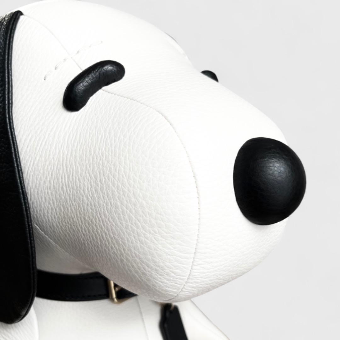 現行モデル 展示品 コーチ ピーナッツ スヌーピー ぬいぐるみ レザー