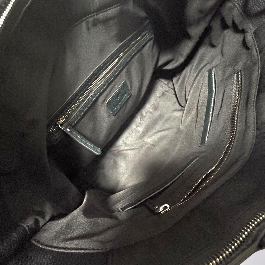 【ラトム】美品 最上位モデル バングラデシュレザー シボ革 ビジネストート