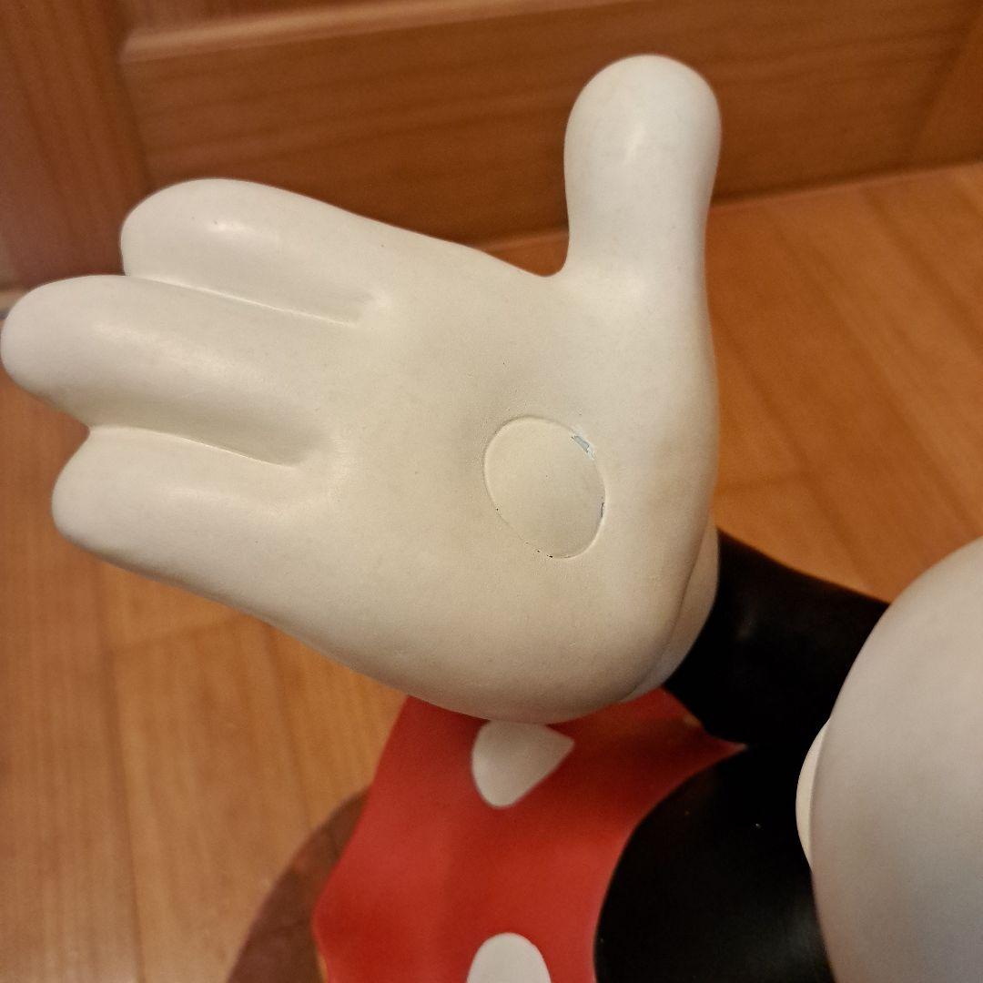 廃盤品　ガーデンスタチュー　ミニーマウス ランタン付き　置物　オブジェ　レア