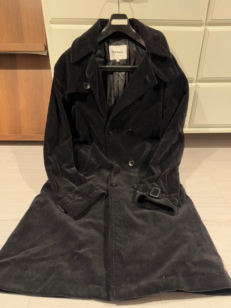 【BARBOUR】コーデュロイトレンチコート