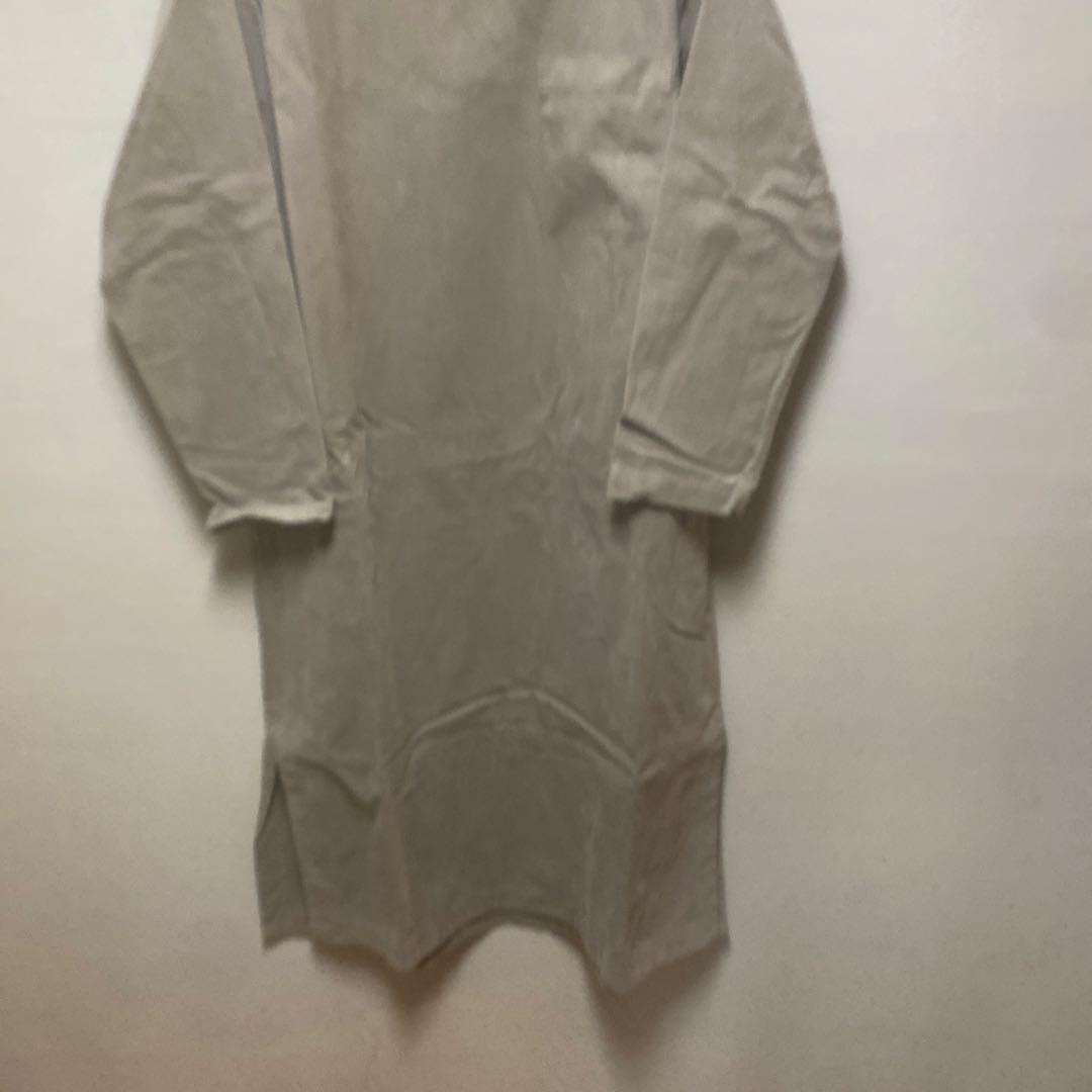 ワンピース TOUJOURS Long Sleeve Big T-Shirt Dress