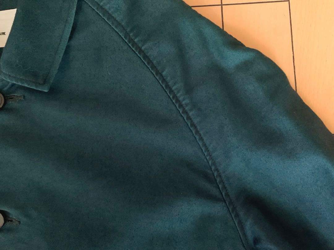 outil 21aw MANTEAU UZES モールスキン トレンチコート