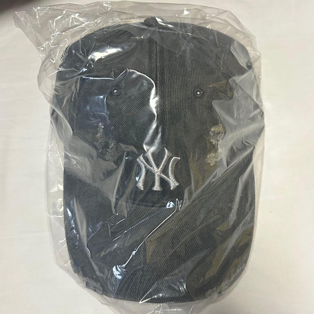 韓国限定 MLB ニューヨーク　ヤンキース　キャップ カリナ着用モデル