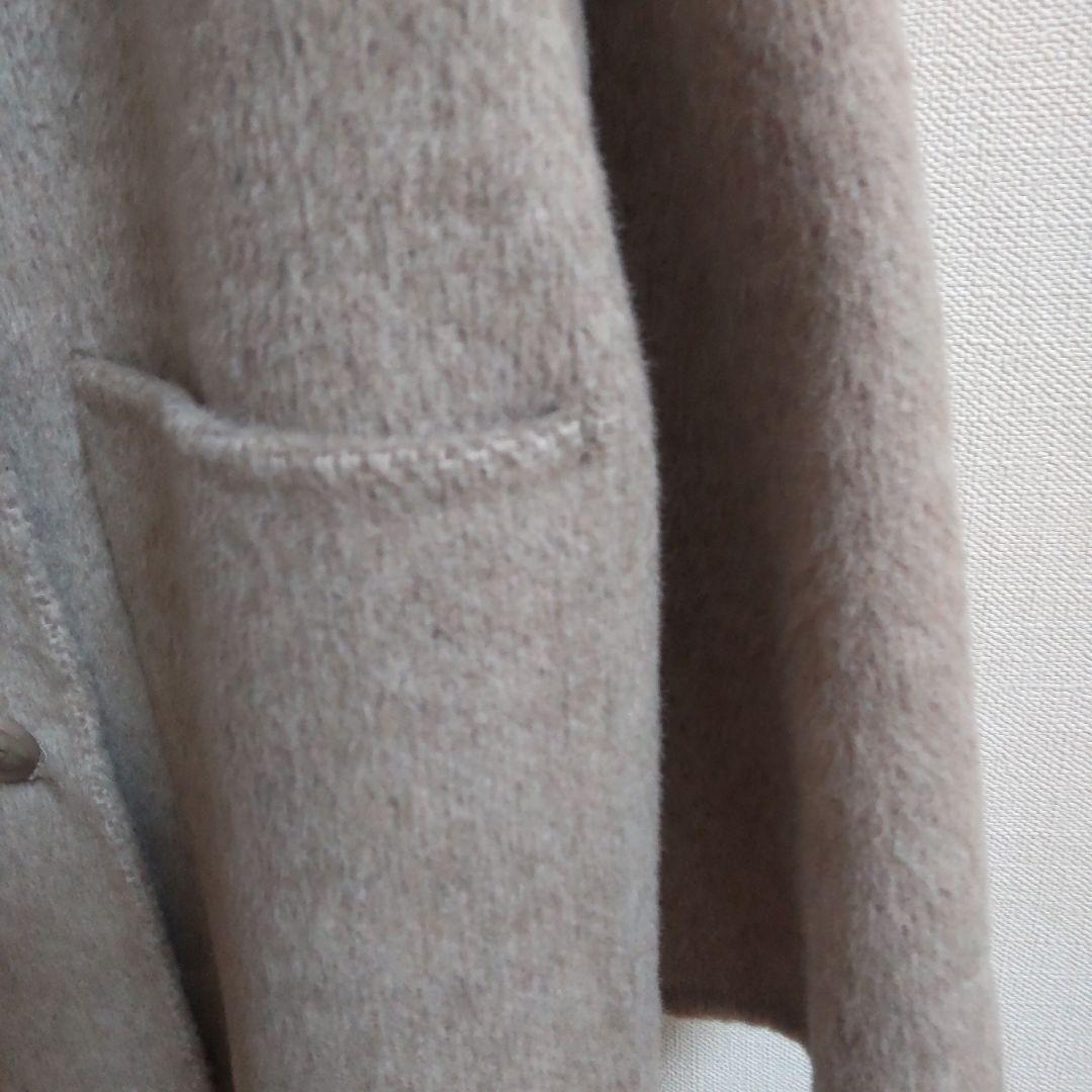 ラビッシュゲート ウールショートコートベージュ