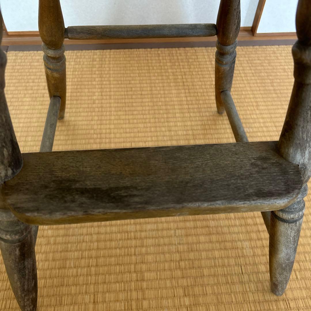 キッズチェア　年代物古道具　アンティーク