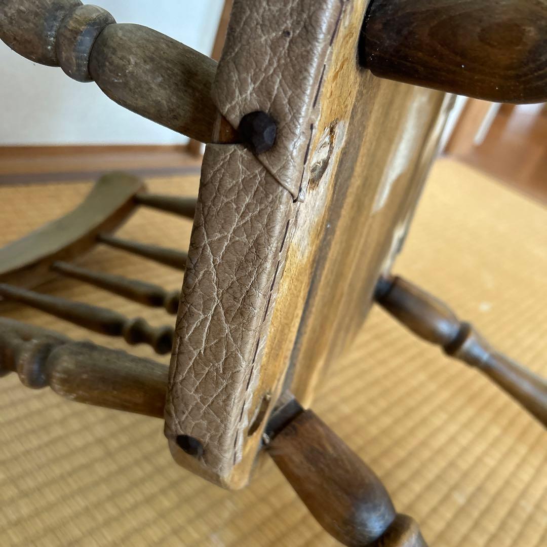 キッズチェア　年代物古道具　アンティーク