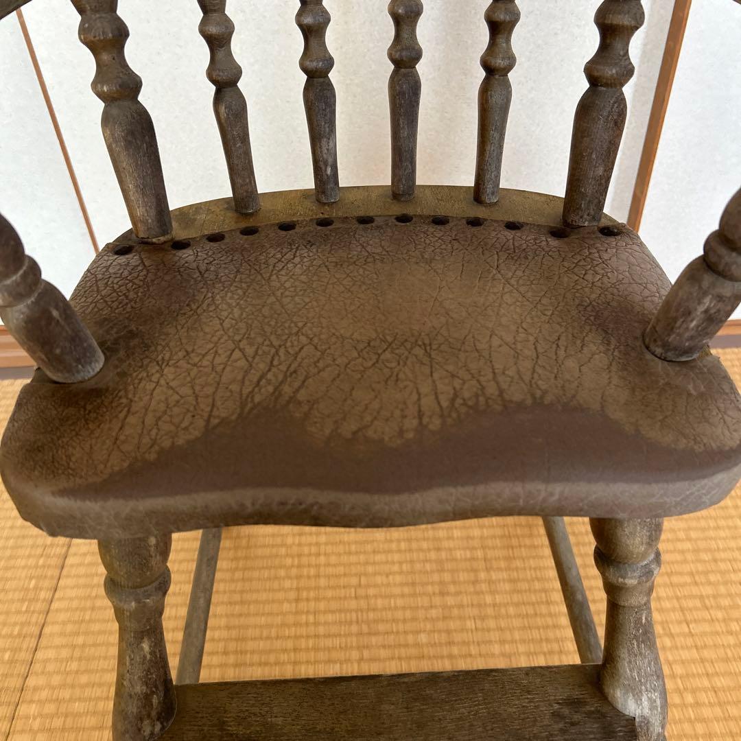 キッズチェア　年代物古道具　アンティーク