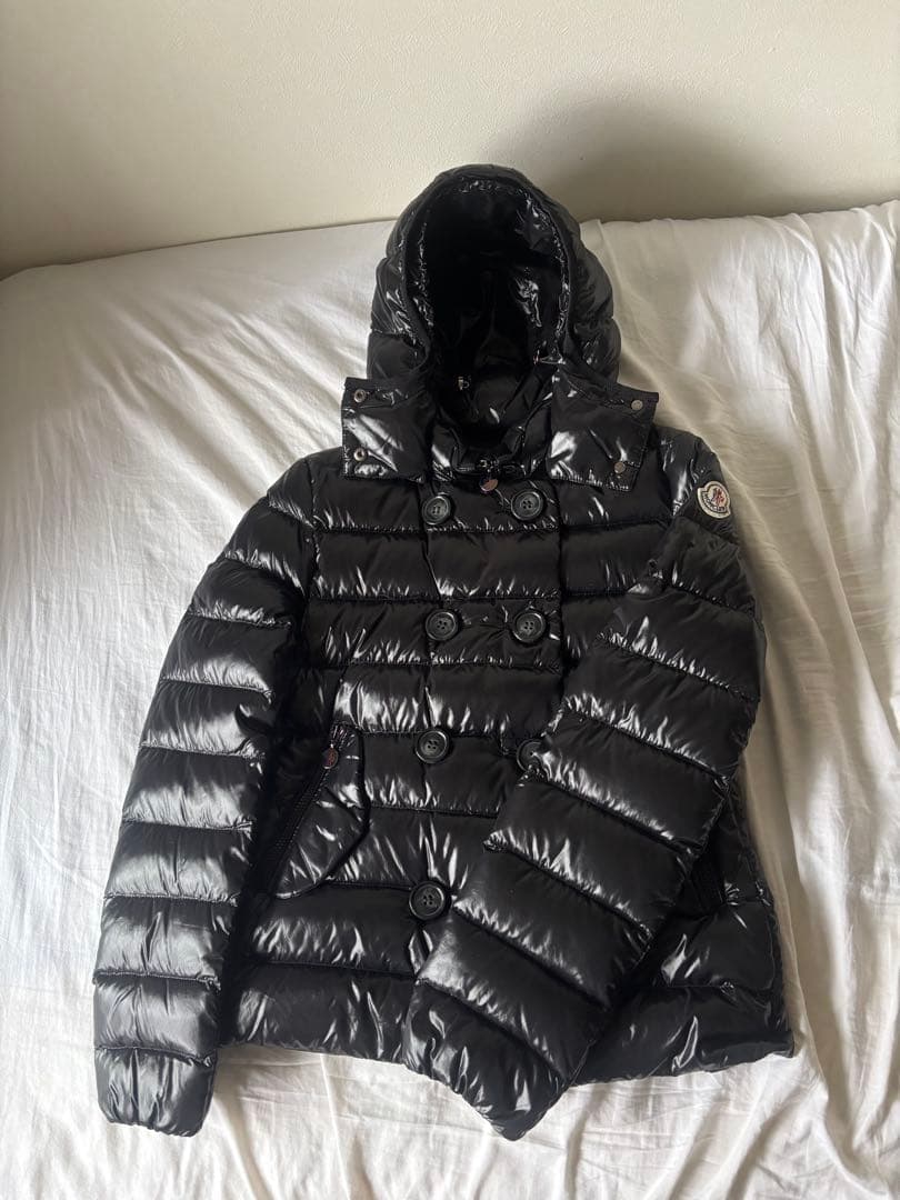 モンクレール ダウンジャケットPLANE moncler 1 ブラック　コート
