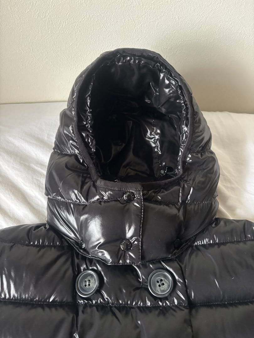 モンクレール ダウンジャケットPLANE moncler 1 ブラック　コート