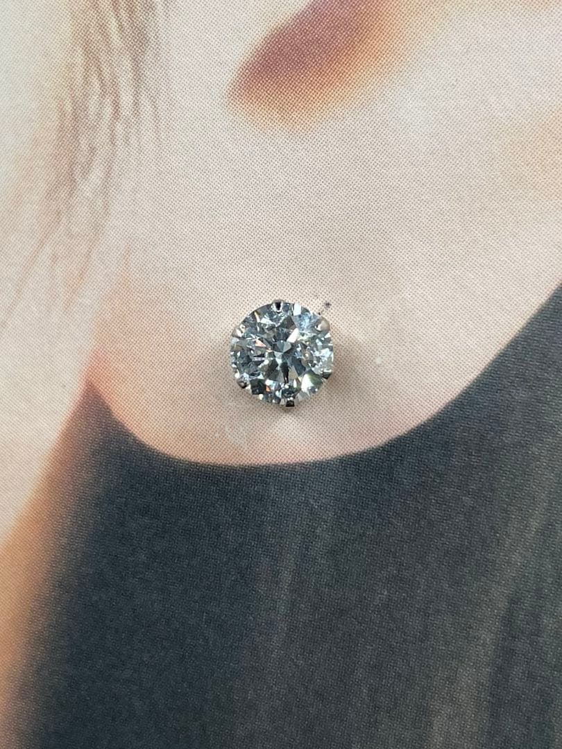 専用JA162★高級 大粒ダイヤモンド1.039ct プラチナ ピアス ソ2枚付