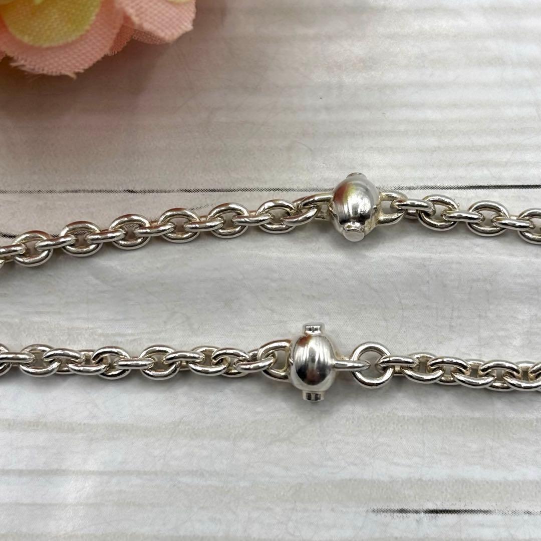 【鑑定済】【希少・廃盤】ティファニー　クレセントムーン　ブレスレット　925 袋