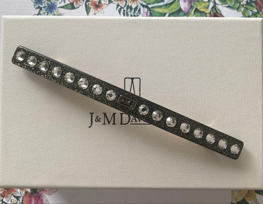 【新品未使用】ALEXANDRE DE PARIS J&M ブラックバレッタ