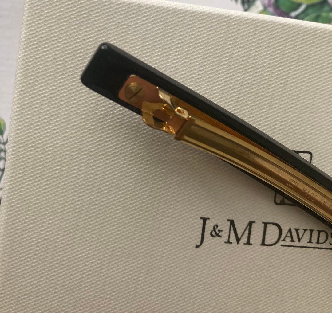 【新品未使用】ALEXANDRE DE PARIS J&M ブラックバレッタ