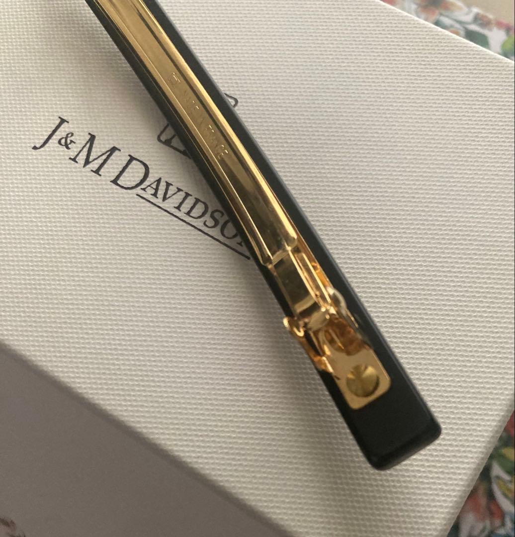 【新品未使用】ALEXANDRE DE PARIS J&M ブラックバレッタ