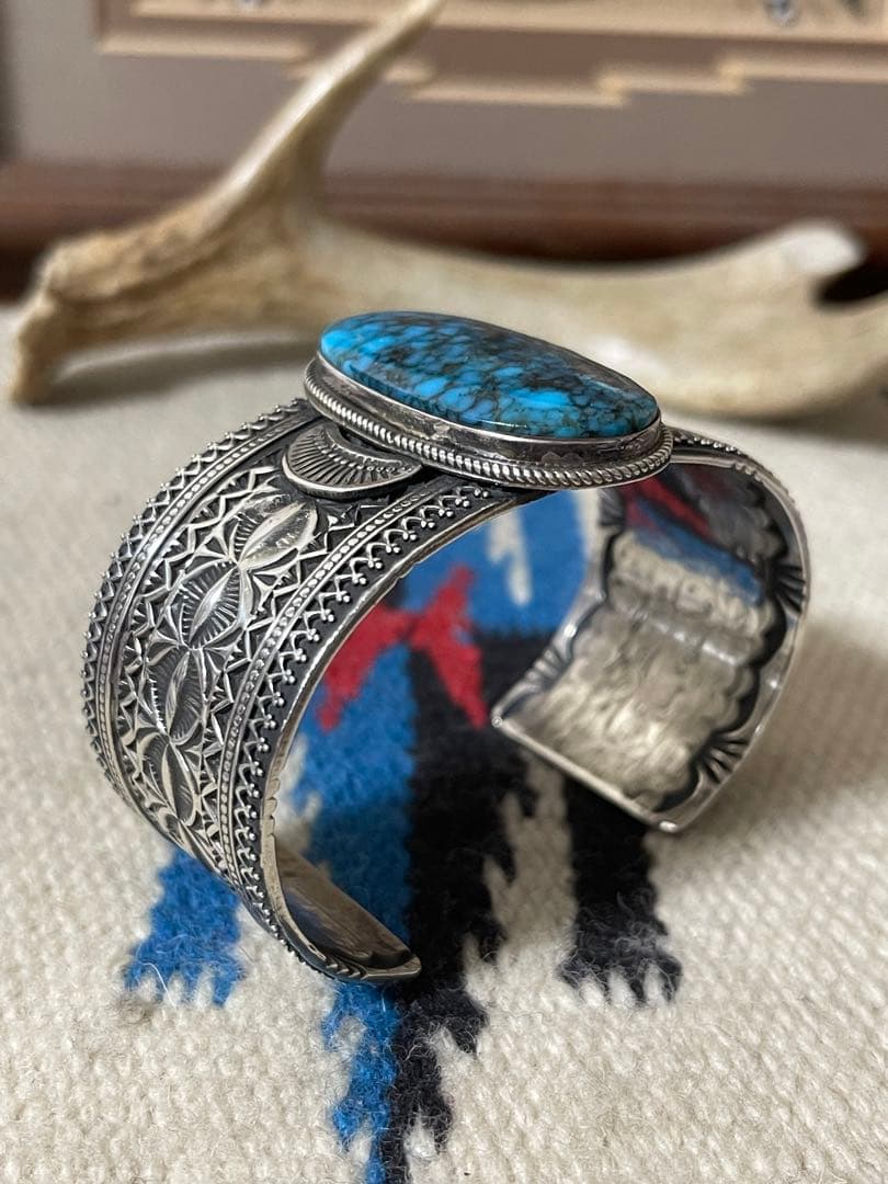 ヒデ様用 Joey Allen ジョーイアレン イサカピークターコイズバングル