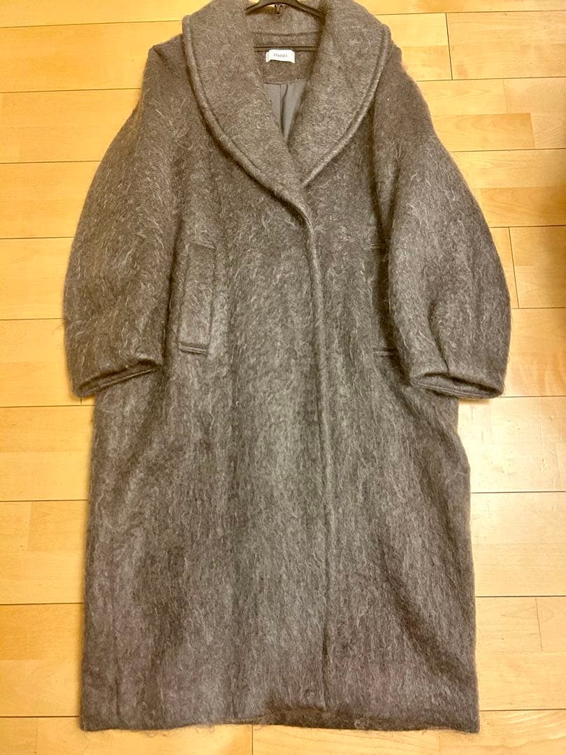 SNIDEL スナイデルアウター　チェスターコート シャギーロングコート0サイズ