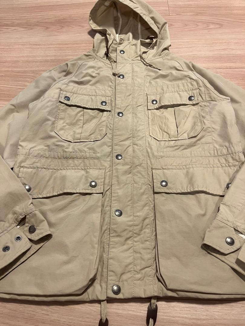アメリカ製 エンジニアードガーメンツ マウンテンパーカー マウパ ベージュ S