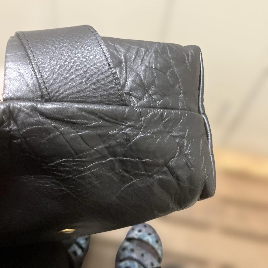 Uni&co. メッセンジャーバッグS LS オールレザー　ブラック　美品