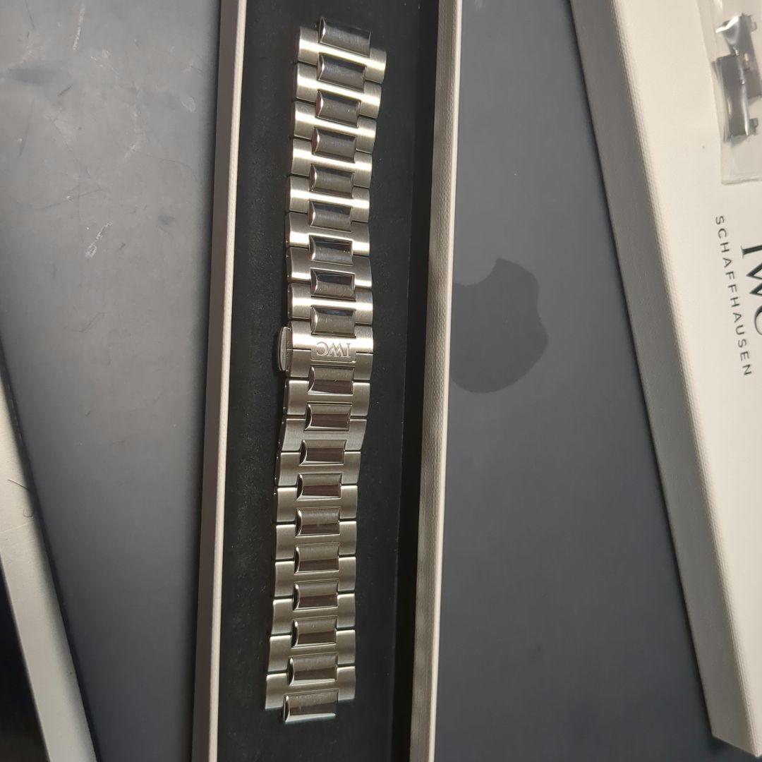 IWCポルトギーゼクロノグラフ純正 ステンレススチール 金属ベルト