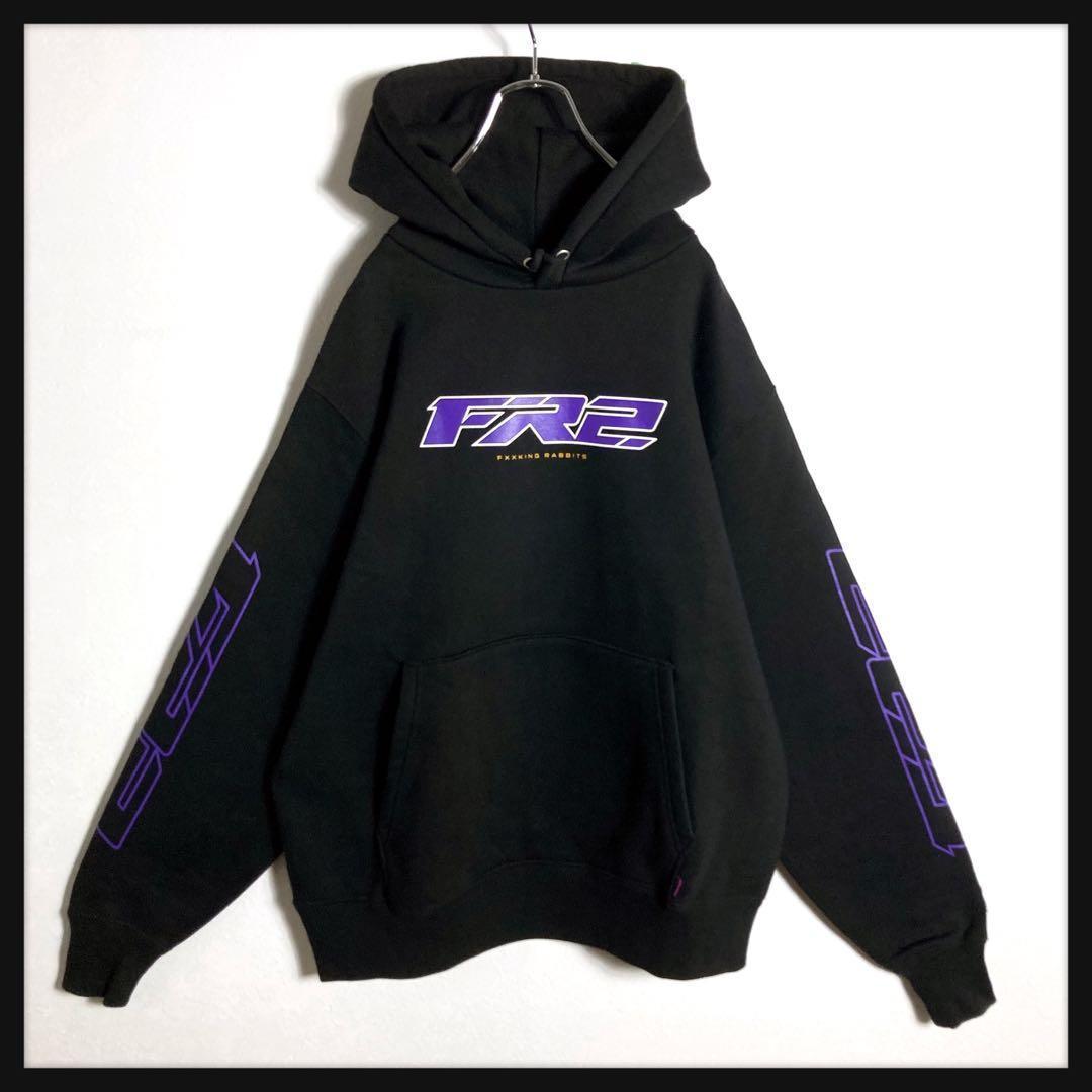 【激レア★美品】FR2 撫子 金髪 バイカーガール パーカー ブラック 即完売品