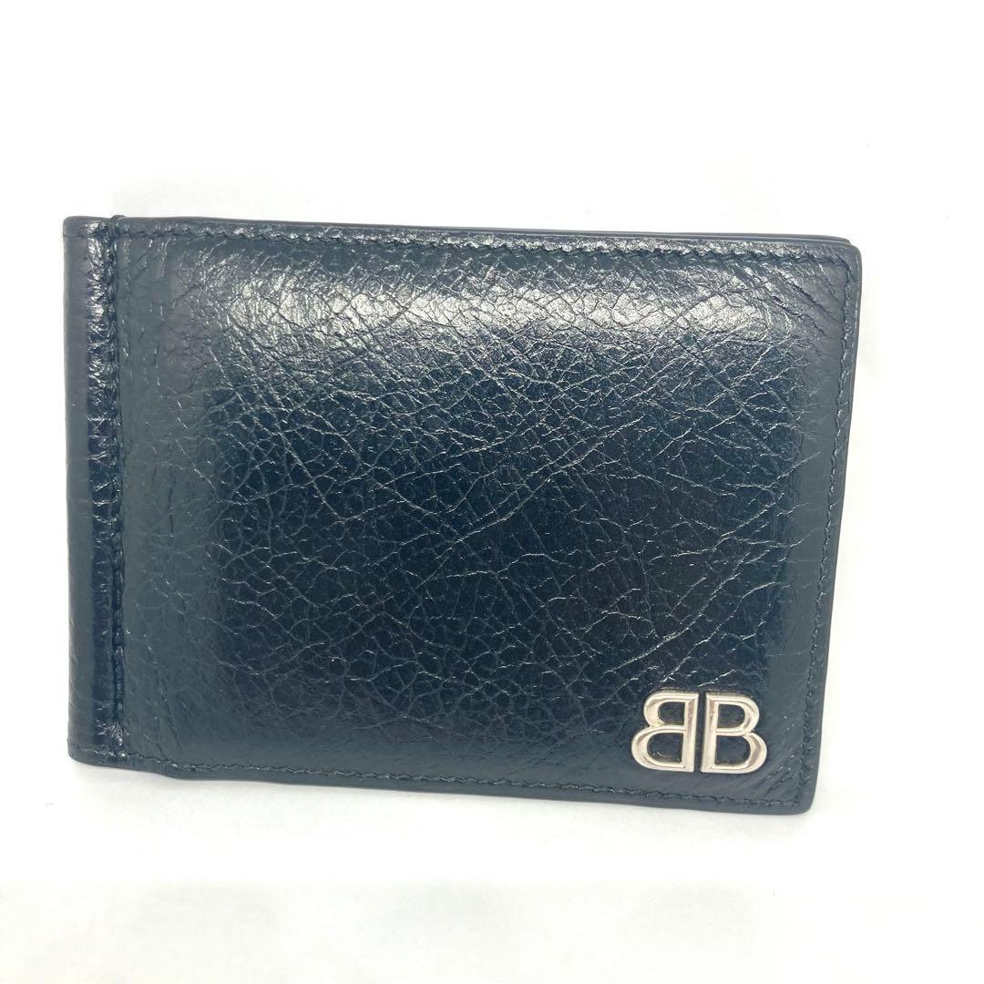 BALENCIAGA BBロゴ マネークリップ ブラック