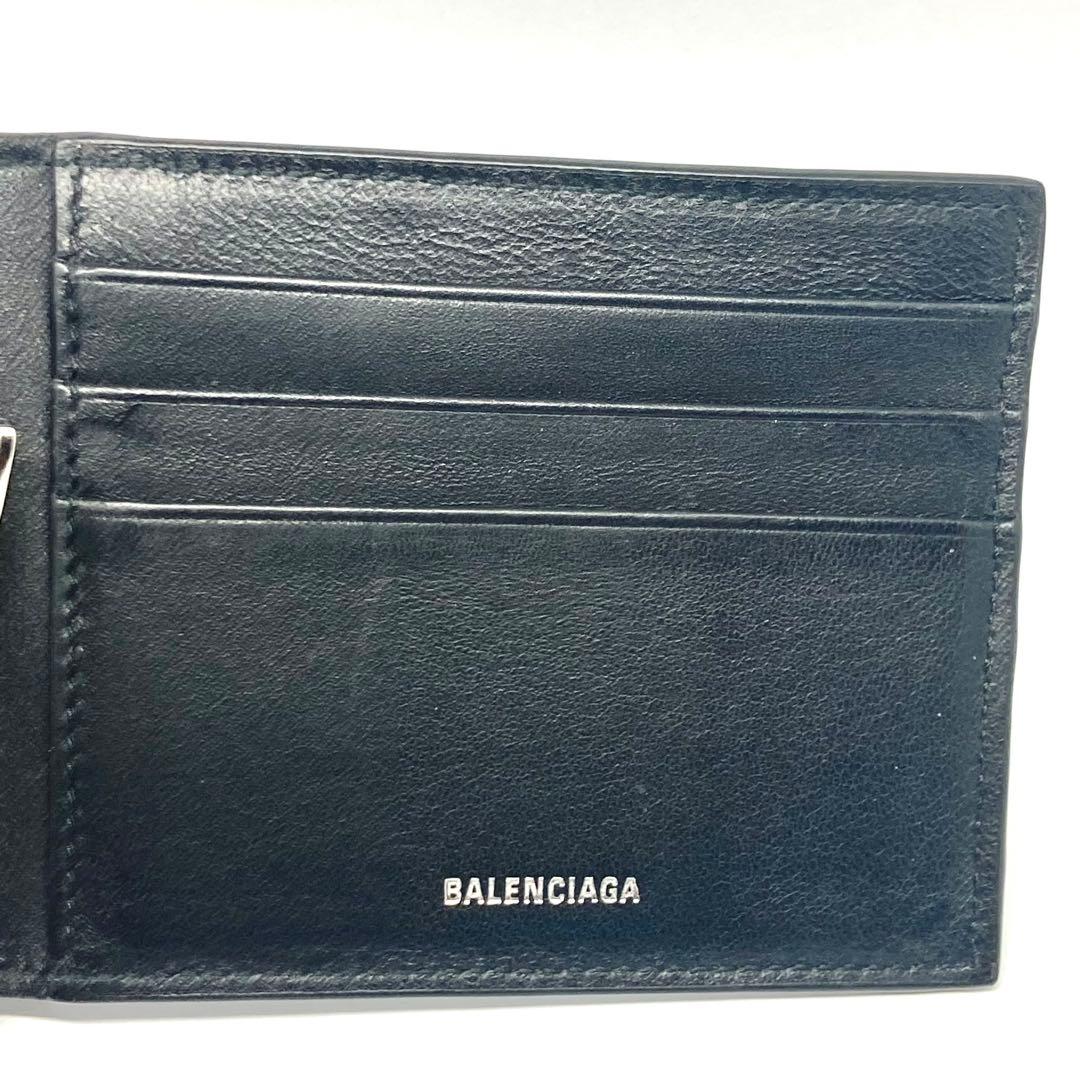 BALENCIAGA BBロゴ マネークリップ ブラック