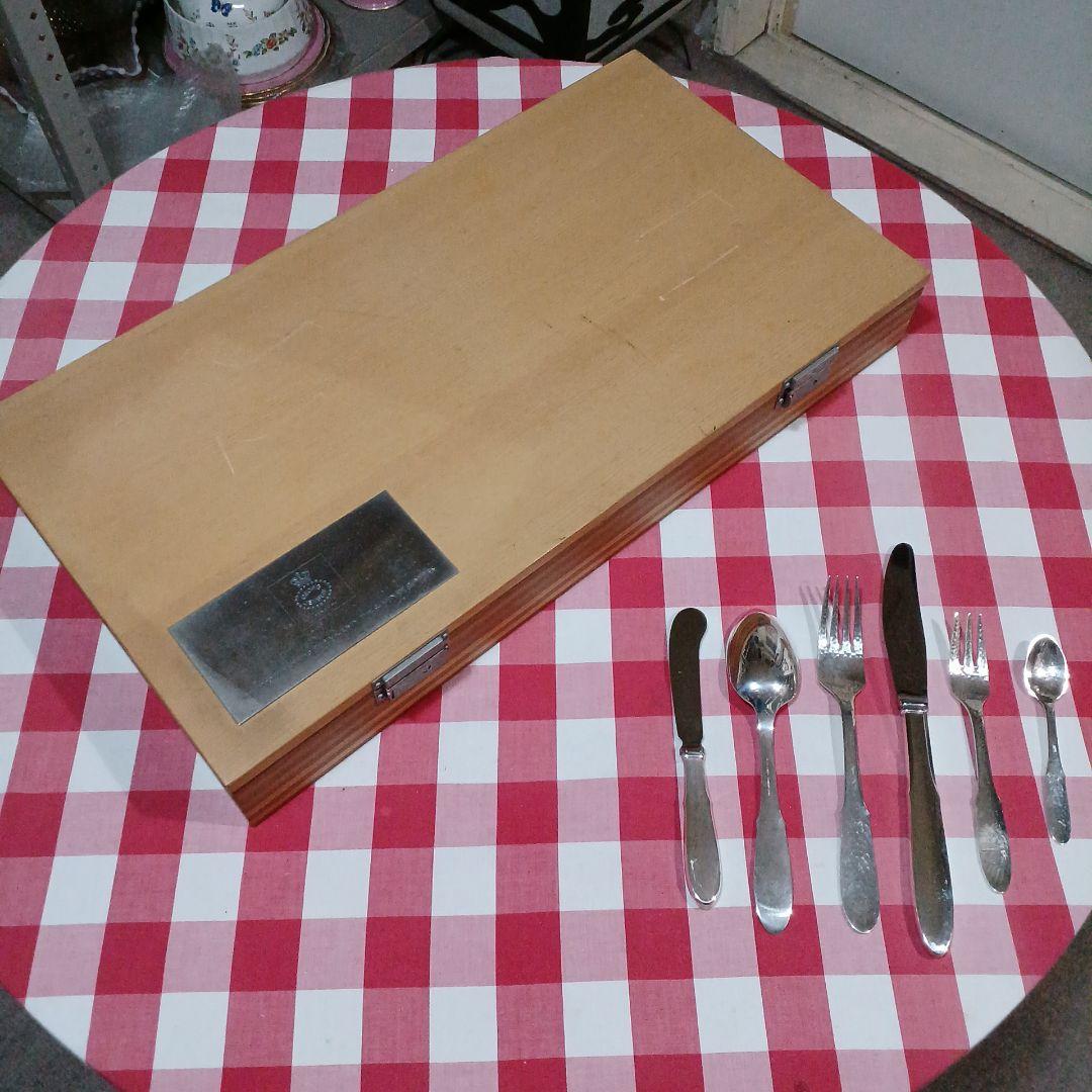 ジョージジェンセン　カトラリーセット木箱入り