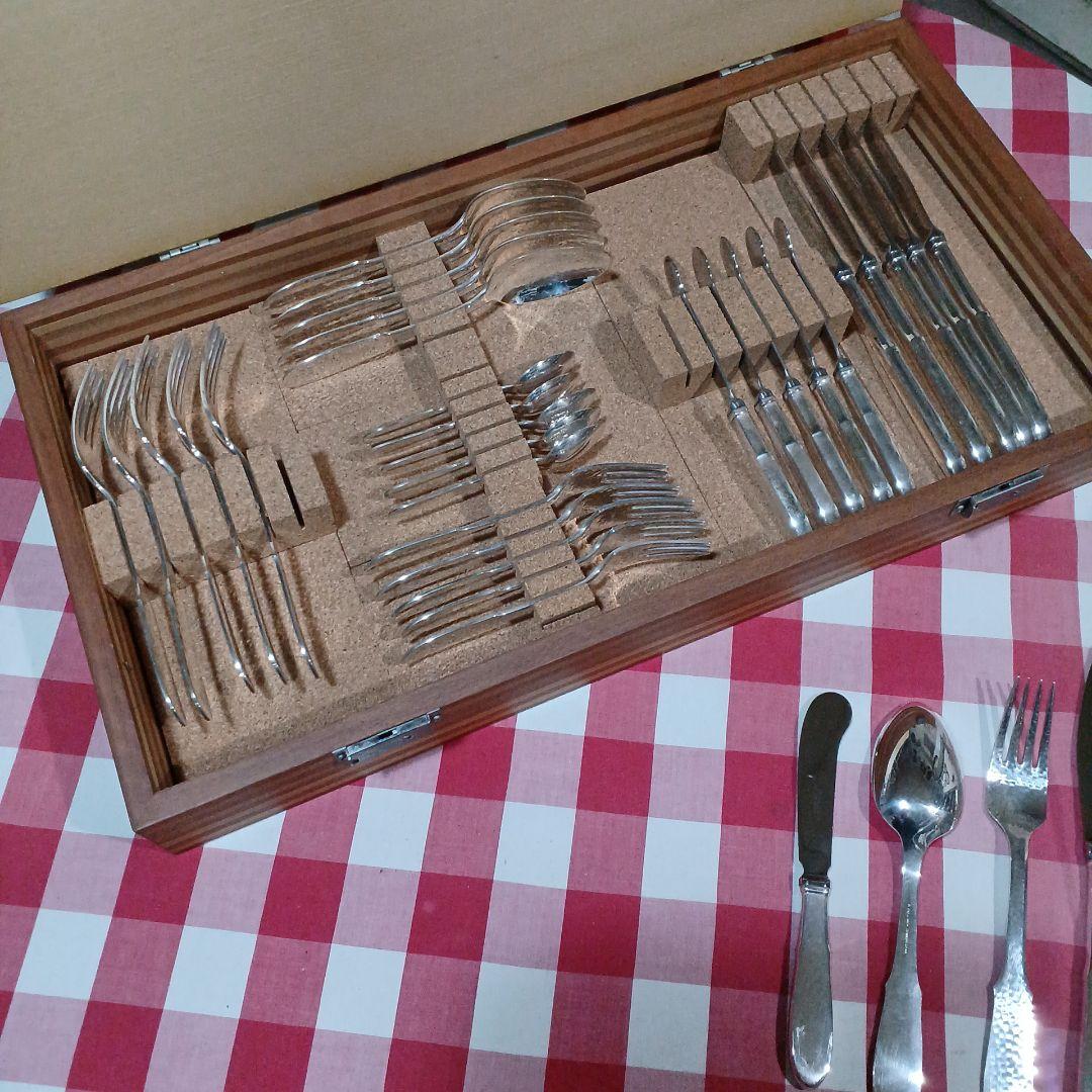 ジョージジェンセン　カトラリーセット木箱入り