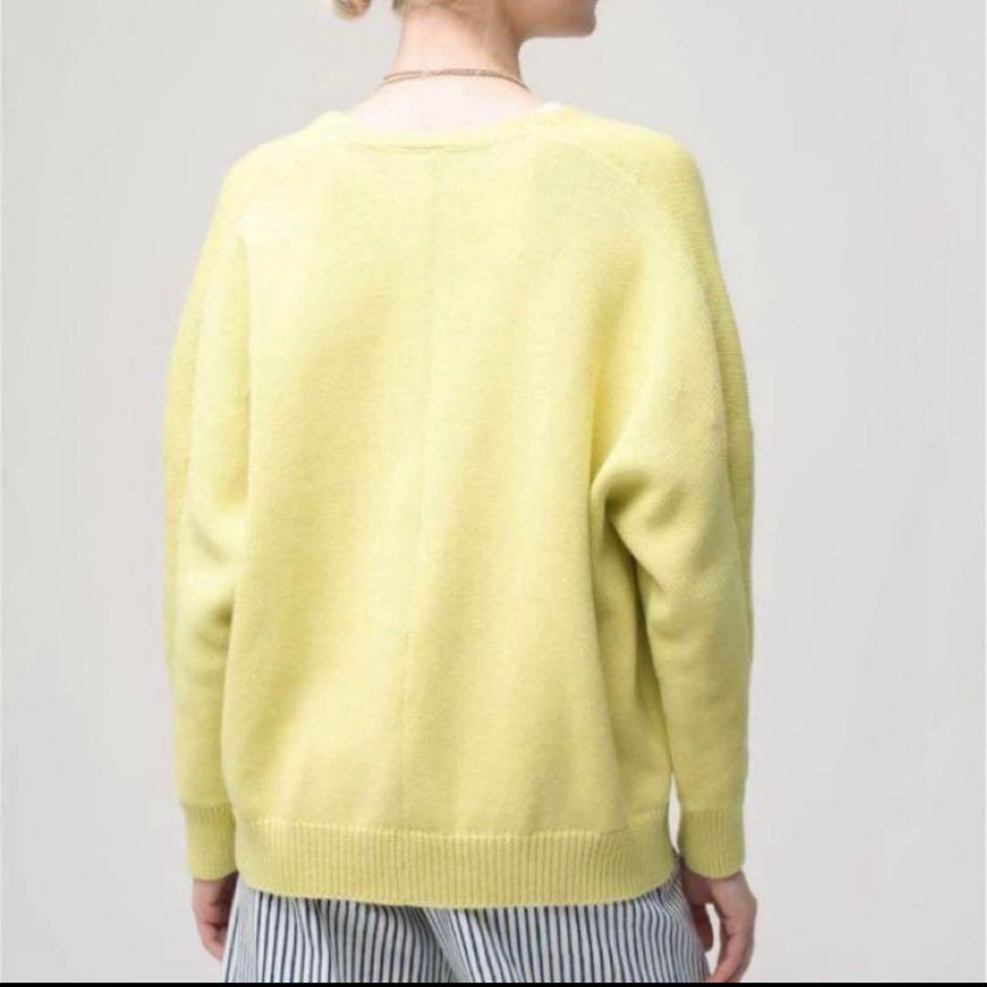 エブール ロンハーマン コットン カシミヤ ローゲージ ニット プルオーバー