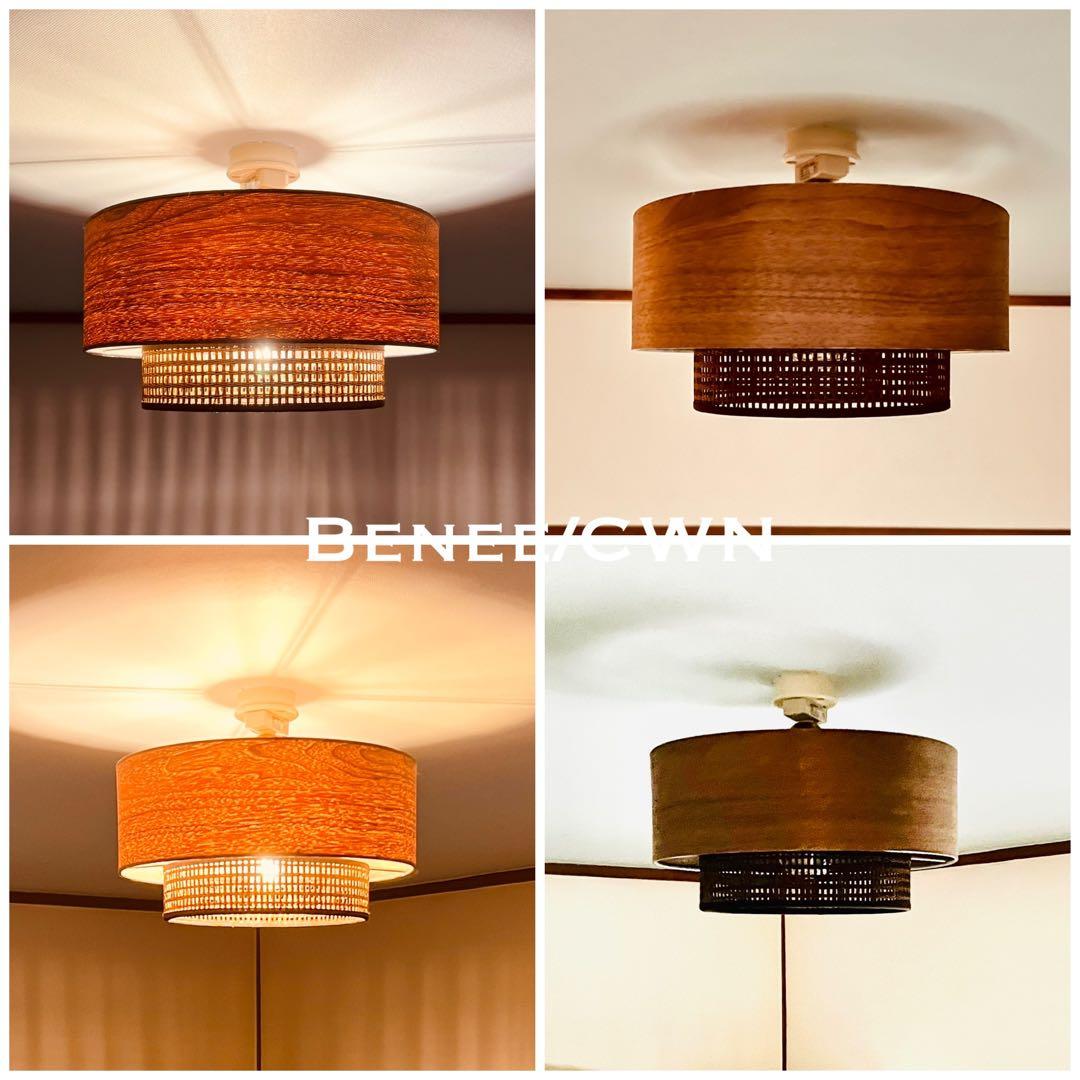 天井照明 シーリングライト Benee/CWN E26 LED レトロ 北欧