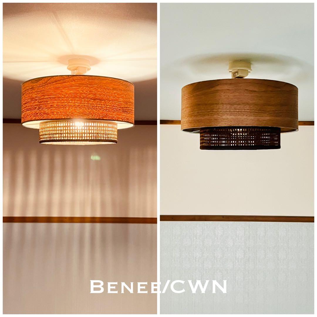 天井照明 シーリングライト Benee/CWN E26 LED レトロ 北欧
